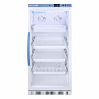 ACCUCOLD Vaccine Refrigerator: 8 cu ft, Upright, 2°C to 8°C, 24 3/8 in Overall Dp, 50 in Overall Ht (MPN ARG8PVDR). Key specifications — Door Opening Style: Right; Color: White; Alarm Type: Temperature; Manufacturer Part Number: ARG8PVDR; Brand: ACCUCOLD; Product Type: Vaccine Refrigerator; Door Type: Swing; Refrigerant Type: R-600a.