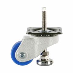 FOOT MASTER Plate Caster: Nylon Tread, 50 mm Wheel Dia, 73 mm Mounting Ht, 330 lb Load Capacity (MPN GDH-50A-SF-MC). Key specifications — Brand: FOOT MASTER; Frame Color: White.