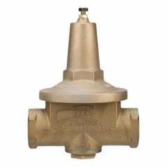 WILKINS Water Pressure Reducing Valve: FNPT x FNPT, 2 1/2 in Pipe Size, Bronze, 25 psi to 75 psi (MPN 212-500XL). Key specifications — Brand: WILKINS; Union Type: No Union; Low-Lead Compliance: Low-Lead Compliant.