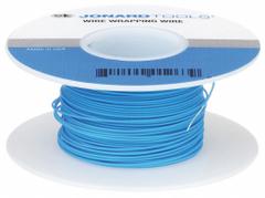 OK INDUSTRIES Spooled Wrapping Wire: 100 ft Overall Lg, 24 AWG Conductor Size, Blue (MPN R24B-0100). Key specifications — Manufacturer Part Number: R24B-0100; Brand: OK INDUSTRIES; Conductor Insulation Material: PVDF; Standards: UL 1422; Series: Kynar®; Wire Type (Not for Merchandising): Standard Wire Jacket.