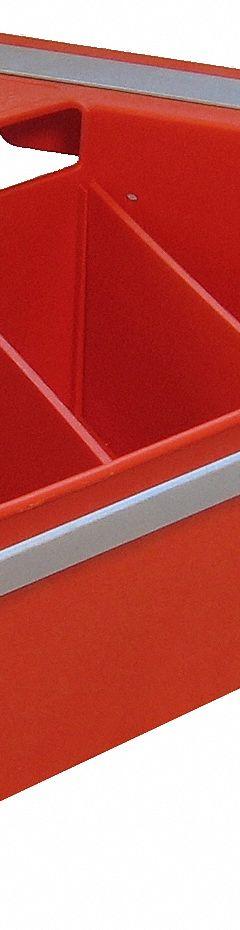 AERIAL TOOL BIN Tool Organizer: Orange, 21 in Overall Wd, 19 1/4 in Overall Lg, Plastic (MPN ATB-1312). Key specifications — Includes: OSHA Safety Bolts; Material: Plastic; Brand: AERIAL TOOL BIN; Color: Orange; Compatible Manufacturer Model Number: ATB-1312; Product Type: Tool Organizer.