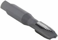 OSG Spiral Point Tap: 3/8"-24 UNF, H11, 3 Flute, Plug Chamfer, Black Oxide Vanadium High Speed Steel (MPN 2856801)