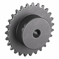 TSUBAKI Sprocket: One-Sided Hub, For Single Strands, 35, 27 Teeth, 3.23 in Pitch Dia, Steel (MPN 35B27). Key specifications — Brand: TSUBAKI.