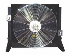 COOL-LINE Forced Air Oil Cooler: 180 hp Heat Removed, 200 gpm Max. Flow, 377 psi Max. Pressure (MPN HR180-0050). Key specifications — attr96059: 2 in SAE 4 Bolt Flange; attr98919: COOL-LINE.