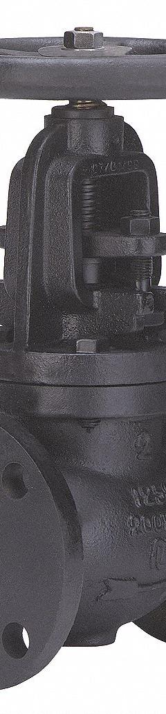 MILWAUKEE VALVE Globe Valve: For Gas/Oil/Steam/Water Media, Cast Iron, Z-Body, 4 in Pipe Size, Brass (MPN 2981-M 4"). Key specifications — Brand: MILWAUKEE VALVE; Stem: Rising.