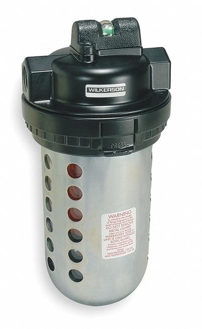 WILKERSON Pneumatic Oil Filter: Coalescing, 1 in NPT, 0.5 micron, 203 cfm - Wilkerson FRL Air Filters
