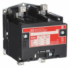 SQUARE D Lighting Magnetic Contactor: 2 Poles, 120V AC, 60 A (MPN 8903SPO1V02). Key specifications — attr948947: SQUARE D.