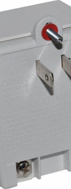 ALTRONIX Plug-In Transformer: 20 VA Power Rating, 115V AC, 24V AC, 800 mA Output Current (MPN TP2420). Key specifications — Input Voltage: 115V AC; Connection - Primary: Screw Terminal; Output Voltage: 24V AC; Brand: ALTRONIX.