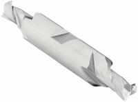 OSG Square End Mill: Cobalt, Double End, 2 Flute, 6 mm Mill Dia, 1/2" LOC, 79.3 mm OAL (MPN 5820400)