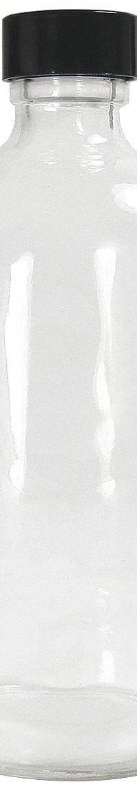 QORPAK Sampling Bottle: 960 mL, Colorless, 33-400, Polypropylene, 12, PTFE, Type III (MPN GLC-01211). Key specifications — Body Color: Colorless; Pre-Cleaned: None; Body Material: Soda Lime Glass; Brand: QORPAK; Screw Closure Size: 33-400; Graduated: No; USP Specification: Type III; Closure Attached: Attached.