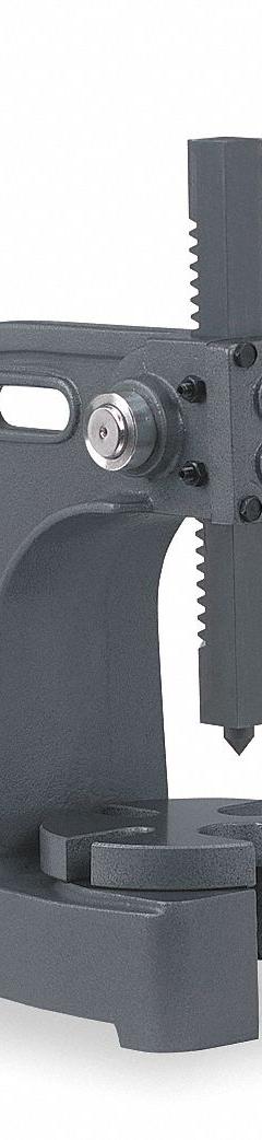 DAYTON Arbor Press: 2 ton Force in Tons, 11 in Swing (In.), 7-1/4 x 6 in, 3/32 to 2-13/64 in (MPN 4Z329)