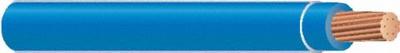 SOUTHWIRE Building Wire: Copper, 6 AWG, 1 Conductors, Stranded, Blue, 1,000 ft Lg - Copper THHN/THWN-2 Building Wires