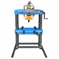 BAILEIGH Hydraulic Press: Manual, H-Frame, 15 ton (MPN HSP-15A). Key specifications — attr1088151: BAILEIGH INDUSTRIAL.