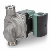 Circulating Pump: 1/25 hp HP, 120V AC, Stainless Steel, Variable, 16 gpm, 18 ft Max. Head (MPN VR1816-DY2-US2W00). Key specifications — Nameplate Voltage: 120V AC; Connection Type: Union; Brand: TACO; Includes Volute: Volute Included; System Type: Hydronic.