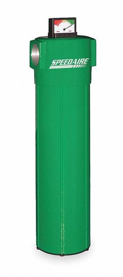 SPEEDAIRE Compressed Air Filter: 0.01 micron, 1 1/2 in NPT, 353 cfm, 290 psi Max Op Pressure, 4GPA2. Key specifications — attr241482: Yes; attr110918: Yes; attr110926: Aluminum; attr110904: SPEEDAIRE.