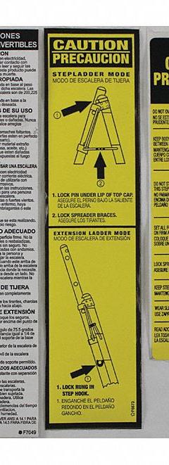LOUISVILLE Label Kit: For 29NH89/29NH91/33J768, For FC1206/FC1207/FC1208 (MPN PK-FC1200). Key specifications — For Use With Grainger Item Number: 33J768; For Use With Mfr. Model Number: FC1206; Fits Brand: Louisville Ladder; Product Type: Label Kit; Brand: LOUISVILLE.