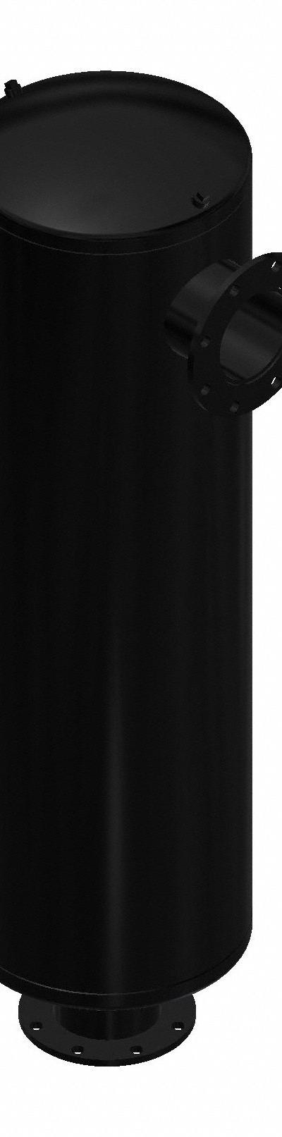 SOLBERG Discharge Silencer: Right Angle - Positive Displacement Blower Silencers