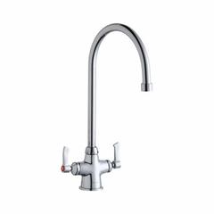 ELKAY Handle-Operated Faucet: Elkay®, Brass, Centerset, Deck, 1 Mounting Holes, 1.5 gpm Flow Rate (MPN LK500GN08L2). Key specifications — Series: Elkay®; Brand: ELKAY.