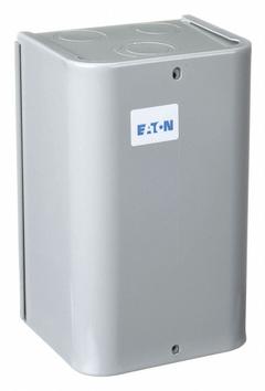 EATON Definite Purpose Contactor: 1 Poles, 480V AC, 50 A, Non-Reversing (MPN C25DGJ350C). Key specifications — Brand: EATON; Coil Voltage: 440-480V AC; Contactor Style: HVACR Definite Purpose Contactor; Frame Size: D; Terminal Connection Type: Quick-Disconnect Terminals; Maximum Voltage Rating: 690V AC; Series: C25 Series; Phase: Three.
