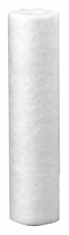 PENTAIR/EVERPURE Water Filter Cartridge: 10 micron, 5 gpm, 9 3/4 in Overall Ht, Polypropylene (MPN EV953412-75). Key specifications — Reduces: Sediment; Filter Media: Polypropylene; Brand: PENTAIR/EVERPURE.