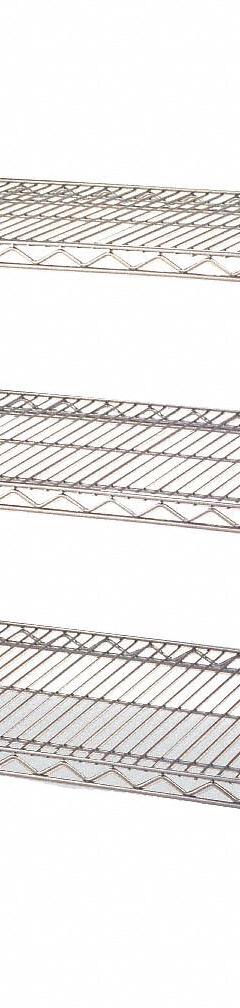 METRO Wire Shelf Utility Cart: 375 lb, 3 Shelf, 38 in L x 26 in W x 39 in H Dim, Silver, Flat (MPN MW712). Key specifications — Shelf Orientation: Flat; Caster/Wheel Configuration: (4) Swivel; Finish: Stainless Steel; Brand: METRO.