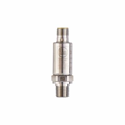 IFM Pressure Transmitter: 940 psi, 4 to 20mA, 4-Pin M12 Connector, 1/4 in Male NPT - Miniature Pressure Transmitters with 4-Pin M12 Connector