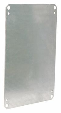 WIEGMANN Back Panel: Back Panel Panel, 14.2 in Overall Ht, 14.2 in Overall Wd, Steel, Galvanized (MPN NP1616CG). Key specifications — Panel Style: Back Panel; Brand: WIEGMANN; Finish: Galvanized; Manufacturer Part Number: NP1616CG; Material: Steel.