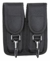 HEROS PRIDE Magazine Pouch: Black, Nylon, 5 in x 2 1/2 in, Snap Closure, For 2 1/4 in Belt Wd (MPN 1110). Key specifications — attr188437: Black; attr188438: Nylon; attr188431: Magazine Pouch.