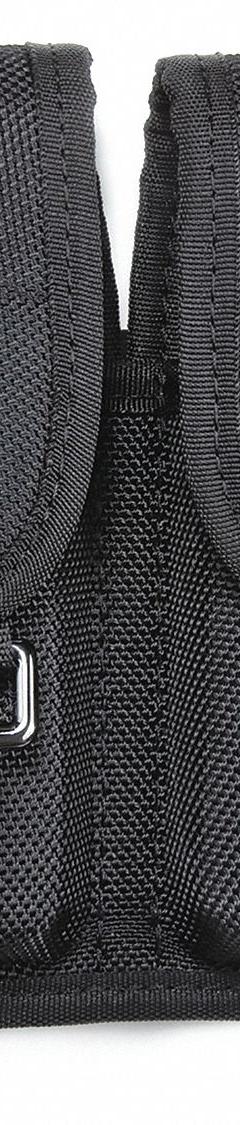 HEROS PRIDE Magazine Pouch: Black, Nylon, 5 in x 2 1/2 in, Snap Closure, For 2 1/4 in Belt Wd (MPN 1110). Key specifications — attr188437: Black; attr188438: Nylon; attr188431: Magazine Pouch.