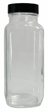 QORPAK Mixing/Storage/Sampling Bottle: 60 mL, 28-400, Polypropylene, PTFE, Colorless, 48, Clear (MPN GLC-01281). Key specifications — Screw Closure Size: 28-400; Pre-Cleaned: None; Graduated: No; Brand: QORPAK; Body Color: Colorless.