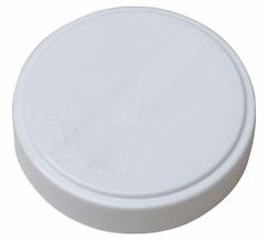 APPROVED VENDOR Drum Plug Capseal: For Round Plug Head Shape, Snap On, 2 in For Plug Size, White, 10 (MPN GDRP20W). Key specifications — Brand: APPROVED VENDOR; For Plug Head Shape: Round; For Use With: Steel Drums; Color: White; Capseal Attachment: Snap On; Material: Plastic.