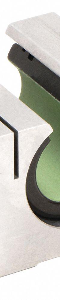 THOMSON Linear Pillow Block Bearing: Single, Self-Aligning, 5/8 in Inside Dia, TEP 950, 0.19 in (MPN FNYBUPBO10ALS). Key specifications — Liner: TEP 950; Material: Aluminum.
