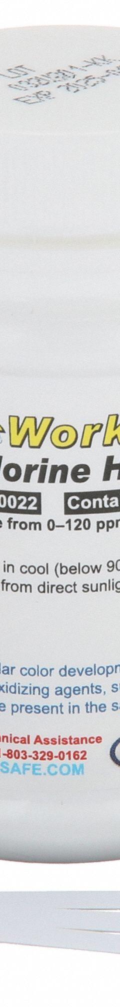 INDUSTRIAL TEST SYSTEMS Test Strips: Free Chlorine, 0 to 120 ppm Free Chlorine, Strip, 50 Tests (MPN 480022). Key specifications — Test Form: Strip; Brand: INDUSTRIAL TEST SYSTEMS; Parameter Measurements Included: 0 to 120 ppm Free Chlorine.
