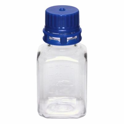 APPROVED VENDOR Media Bottle: PETG, 2.03 fl oz Capacity - oz, 60 mL Capacity - mL, Closure Included - Plastic Lab Media Bottles