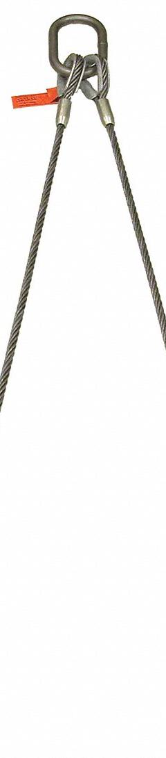 Sling,Wire Rope,20 Ft L,19400 Lb @ 60 (MPN 342LBX20). Key specifications — Brand: LIFT-ALL; Rope Coating Type: Uncoated; Sling Material: Steel; Source of Supply: Made in USA.