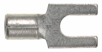PANDUIT Fork Terminals: Bare, #10 Stud Size, 12 AWG – 10 AWG Wire Range, Std Fork - Non-Insulated Fork Terminals