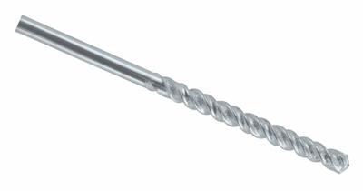 BOSCH Round Hammer Drill: 7/32 in Drill Bit Size, 2 in Max Drilling Dp - Round-Shank Masonry Drill Bits