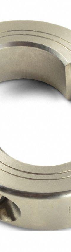 RULAND MANUFACTURING Balanced Shaft Collar: 2-Piece, Inch, Round, Clamp-On, 1/4 in Bore Dia, 303 (MPN SPB-4-SS). Key specifications — attr671628: RULAND MANUFACTURING.