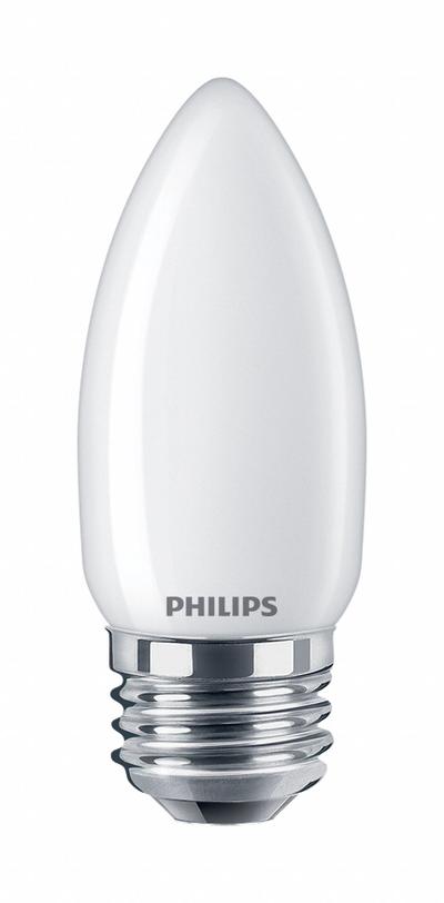 PHILIPS Compact LED Bulb: Medium Screw (E26), LED, (BA) Bullet Angled, BA11, 60 W Watt - Medium Screw Base (E26) Lamps