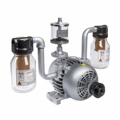 GAST Vacuum Pump: 0.5 hp, 8.5 cfm_7.3 cfm, 21 in Hg Max Vacuum, 25 psi Max Continuous Pressure (MPN 1065-V2A). Key specifications — attr51701: GAST.