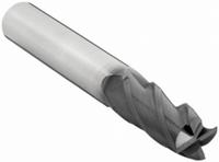 OSG Square End Mill: Carbide, TiAlN Coated, 4 Flute, 10 mm Mill Dia, 25 mm LOC, 70 mm OAL (MPN 404-393711)
