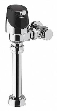 SLOAN Automatic Flush Valve: Solis, 1.6 gpf Gallons per Flush, Solar, 11 1/2 in Rough-In, Exposed (MPN Solis 8111-1.6). Key specifications — Spud Location: Top; Brand: SLOAN.