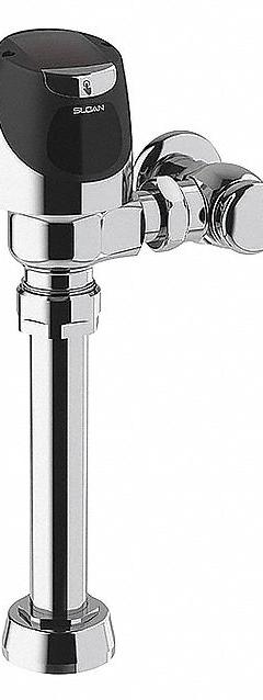 SLOAN Automatic Flush Valve: Solis, 1.6 gpf Gallons per Flush, Solar, 11 1/2 in Rough-In, Exposed (MPN Solis 8111-1.6). Key specifications — Spud Location: Top; Brand: SLOAN.
