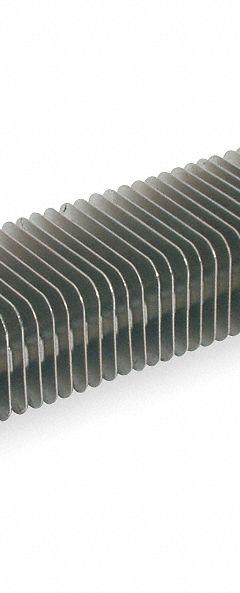 TEMPCO Finned Strip Heater: 1,550 W Watt, 120V AC, 1 Phase, 17 7/8 in Overall Lg, Parallel (MPN CSF00016). Key specifications — Terminals: Parallel; Brand: TEMPCO; Watt Density: 33 W/sq in.