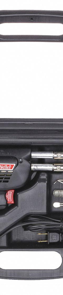 WELLER Soldering Gun Kit: 260 W, 900°F to 1,100°F, Conical/Knife/Smoothing Tip, Soldering Gun Kit (MPN D550PK). Key specifications — Manufacturer Part Number: D550PK; Brand: WELLER; Item: Soldering Gun Kit.