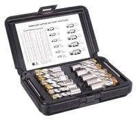 APPROVED VENDOR Annular Cutter Set: 1 in Max Cutting Dp, Pilot Pin Included, Bright (Uncoated) (MPN 4THF6). Key specifications — attr253884: Yes; attr253885: Bright (Uncoated); attr253886: High Speed Steel; attr253887: Weldon Flat; attr253888: Fractional Inch; attr253891: 9/16 in; attr277149: APPROVED VENDOR.