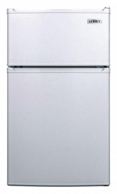 SUMMIT Refrigerator and Freezer: 3.2 cu ft Refrigerator Capacity, 3.2 cu ft Freezer Capacity - General Purpose Lab Refrigerator-Freezers