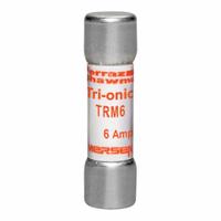 MERSEN Fuse: TRM Series, Midget, Time-Delay, 6 A, 250 V AC, 13/32 in x 1 1/2 in, Non-Indicating (MPN TRM6). Key specifications — Series: TRM; Brand: MERSEN.
