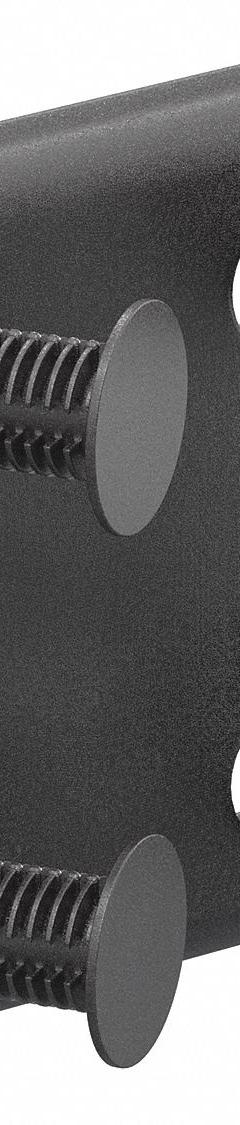 End Cap: 15 Series, Inch, 3 in x 3/16 in x 3 in, Black, ABS, Dust Cover, Matte, Quad, 2 PK (MPN 2050-2). Key specifications — Finish: Matte; Product Type: End Cap; Material: ABS; Includes Fasteners: Yes; Manufacturer Part Number: 2050-2; Cover Type: Dust Cover; Brand: 80/20; System of Measurement: Inch.