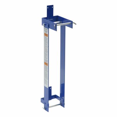 WERNER Pump Jack Rail Holder: Guardrail Holder, 2.133 ft Overall Ht, 5.6 in Overall Wd - Support Braces & Holders for Pump Jacks